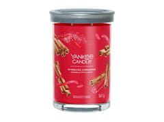 Yankee Candle Aromatická sviečka Signature tumbler veľký Sparkling Cinnamon 567 g