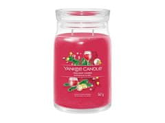 Yankee Candle Aromatická sviečka Signature sklo veľké Holiday Cheer 567 g