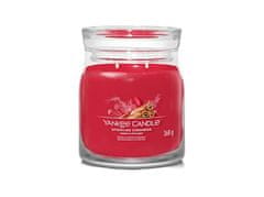 Yankee Candle Aromatická sviečka Signature sklo stredná Sparkling Cinnamon 368 g