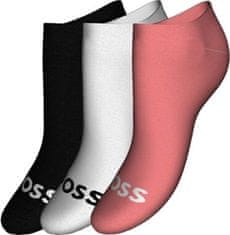 Hugo Boss 3 PACK - dámske ponožky BOSS 50502073-960 (Veľkosť 35-38)