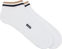 Hugo Boss 2 PACK - pánske ponožky BOSS 50491192-100 (Veľkosť 39-42)