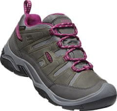 KEEN Dámske kožené tenisky Circadia Wp 1026770 steel grey/boysenberry (Veľkosť 40)