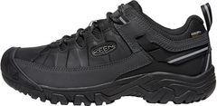 KEEN Pánske kožené tenisky Targhee III Wp 1028128 triple black (Veľkosť 42)