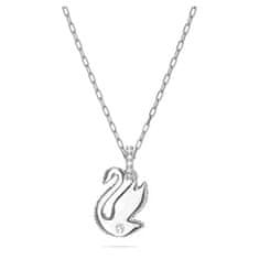 Swarovski Nežný náhrdelník s modrou Labutou Iconic Swan 5680422