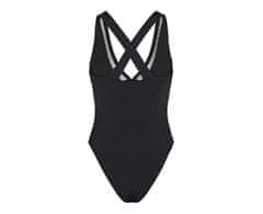 Vero Moda Dámske jednodielne plavky VMELAINE 10308194 Black (Veľkosť M)
