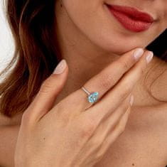Morellato Nadčasový strieborný prsteň so zirkónmi Tesori SAIW2050 (Obvod 52 mm)
