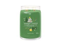 Yankee Candle Aromatická sviečka Signature sklo veľké Shimmering Christmas Tree 567 g