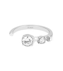 Guess Elegantný otvorený prsteň so zirkónmi Sunburst JUBR01408JWRH (Obvod 52 mm)