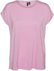 Vero Moda Dámske tričko VMAVA Regular Fit 10284468 Pastel Lavender (Veľkosť L)