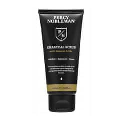 Percy Nobleman Pánsky pleťový peeling 3v1 s čiernym uhlím (Charcoal Scrub) 100 ml