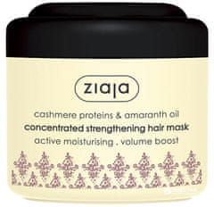 Ziaja Posilňujúci maska na vlasy s amarantovým olejom Cashmere (Concentrated Strengthening Hair Mask) 200m