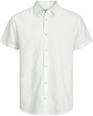 Jack&Jones Pánska košeľa JJESUMMER Comfort Fit 12248383 White (Veľkosť M)