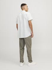 Jack&Jones Pánska košeľa JJESUMMER Comfort Fit 12248383 White (Veľkosť M)