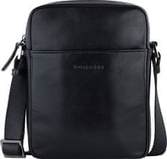 BUGATTI Pánska kožená crossbody taška Romano 49401501