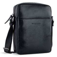 BUGATTI Pánska kožená crossbody taška Romano 49401501