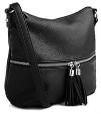 FLORA & CO Dámska crossbody kabelka 9046 noir