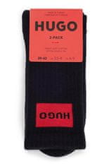 Hugo Boss 2 PACK - pánske ponožky HUGO 50510640-001 (Veľkosť 39-42)