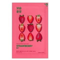 Holika Holika Osviežujúca plátenná maska s výťažkami z jahôd Strawberry (Pure Essence Mask Sheet) 20 ml