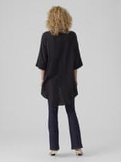 Vero Moda Dámska košeľa VMNATALI Regular Fit 10279688 Black (Veľkosť XS)