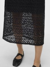 Vero Moda Dámske šaty VMMAYA Regular Fit 10304461 Black (Veľkosť XS)