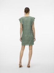 Vero Moda Dámske šaty VMMAYA Regular Fit 10304459 Hedge Green (Veľkosť S)
