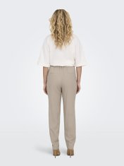 ONLY Dámske nohavice ONLCARO-POPTRASH Comfort Fit 15278710 Oxford Tan (Veľkosť XS/32)