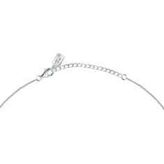 La Petite Story Nežný strieborný náhrdelník srdca so zirkónmi Silver LPS10AWV12