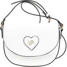 Verde Dámska crossbody kabelka 16-7301 white