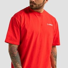 Pánske tričko Oversized Limitless Hot Red (Veľkosť M)