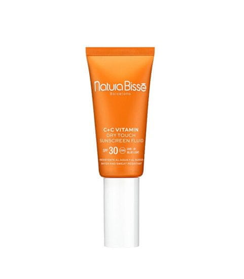 Natura Bissé Ochranný pleťový fluid SPF 30 C + C Vitamín (Dry Touch Sunscreen Fluid) 30 ml