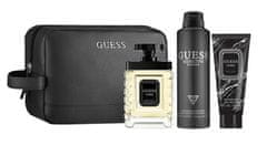 Guess Uomo - EDT 100 ml + sprchový gel 100 ml + deodorant ve spreji 226 ml + taštička