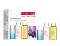 Clarins Darčeková sada čistiacej pleťovej starostlivosti Clensing Ritual (Remove Make-up, Cleanse & Tone)