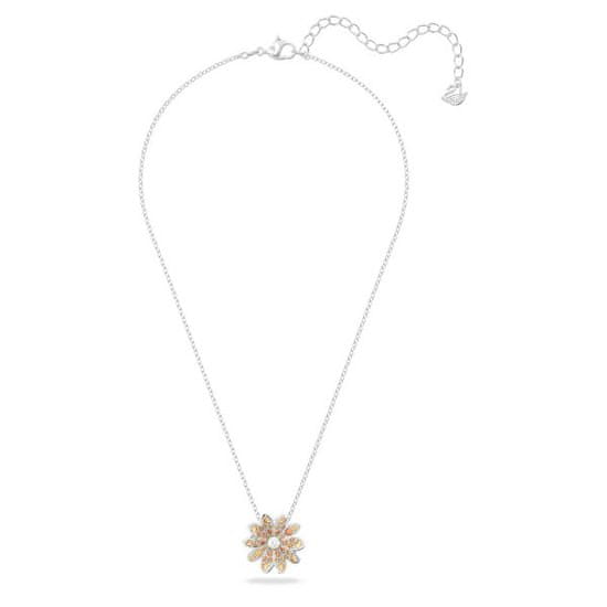 Swarovski Kvetinový náhrdelník s kryštálmi Eternal Flower 5642867