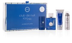 Armaf Club De Nuit Blue Iconic - EDP 105 ml + tuhý deodorant 75 g + deodorant ve spreji 50 ml + sprchový g