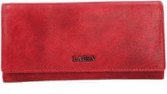 Lagen Dámska kožená peňaženka LG-7632P PORT WINE