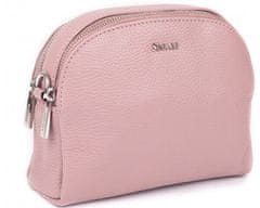 Dámska kožená crossbody kabelka 12 Cameo Rose