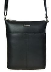 Dámska kožená crossbody kabelka 7001 Black