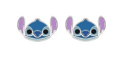 Disney Slušivé strieborné náušnice Stitch Lilo & Stitch ES00097SRHL.CS