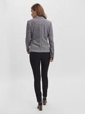 Vero Moda Dámsky blejzer VMJULIA Regular Fit 10154123 Dark Grey Melange (Veľkosť 36)