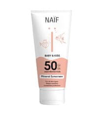 Ochranný krém na opaľovanie pre deti a bábätká SPF 50 Baby & Kids (Mineral Sunscreen) 100 ml