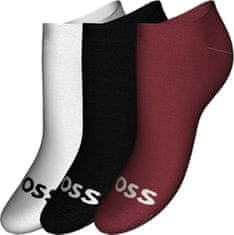 Hugo Boss 3 PACK - dámske ponožky BOSS 50502073-961 (Veľkosť 35-38)