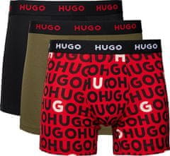 Hugo Boss 3 PACK - pánske boxerky HUGO 50517887-978 (Veľkosť L)