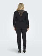 Only Carmakoma Dámske tričko CARTILDE Regular Fit 15308237 Black (Veľkosť 5XL/6XL)