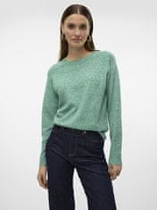 Vero Moda Dámsky sveter VMDOFFY Regular Fit 10201022 Jolly Green (Veľkosť XL)