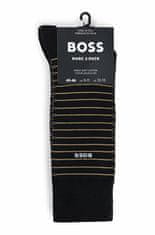 Hugo Boss 2 PACK - pánske ponožky BOSS 50467722-002 (Veľkosť 39-42)