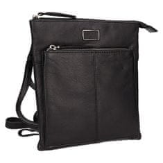 Lagen Dámska kožená crossbody kabelka BLC-4594-20 BLK