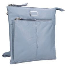 Lagen Dámska kožená crossbody kabelka BLC-4594-20 L.BLUE