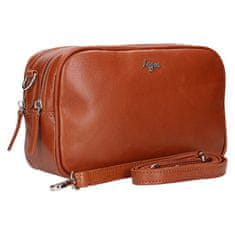 Lagen Dámska kožená crossbody kabelka BLC-23/2655 CGN