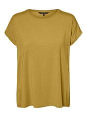 Vero Moda Dámske tričko VMAVA Regular Fit 10284468 Golden Spice (Veľkosť L)