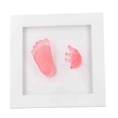 Dooky crystal Memories DeLuxe 3D Frame Handprint & Footprint